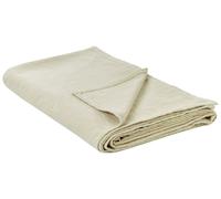 Bedspread MARAKA Cotton 150 x 200 cm Light Beige