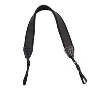 Cotton Binoculars Strap Adjustable Black Lanyard 2pcs | Long Widened Design, Camera Shoulder Neck Use, Practical Endurable Build with Connecting Buckle