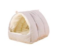 Cotton Bird Nest - Warm Hanging Hammock for Parrots & Small Pets(Light gary,S 15x15x14.5cm)