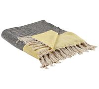 Blanket LAPU Cotton 125 x 150 cm Mustard