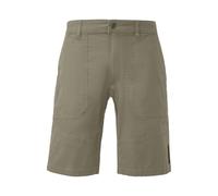 Cotton Blend Bermuda with Raw Edges s.Oliver Vert 31