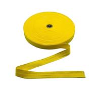 Cotton Blend Binding Apron Herringbone Twill Webbing Tape Sew Strap All Widths (Yellow, 10 meter)