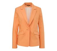 Cotton Blend Blazer Women's COMMA Orange 40