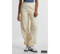 Cotton Blend Fluffy Joggers with Elasticated Cuffs Urban Classics Off White XL