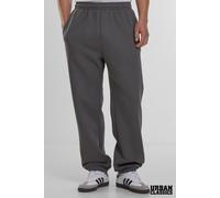 Cotton Blend Fluffy Sweatpants with Elasticated Cuffs Urban Classics Grey S