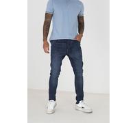 Cotton Blend Skinny Fit Denim Jeans Brave Soul Dark Blue 32R