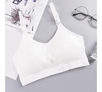 Cotton Blend Strapless Bra One Size Wireless Sleep