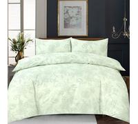 COTTON BLISS 3 Piece 100% Cotton 200 Thread Count Hypoallergenic Single Bedding Set - Single Duvet Cover, White Single Fitted Sheet & Pillow Case - Soft & Breathable Sheet for Mattress Topper & Beds