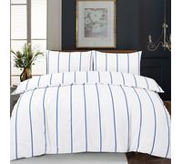 COTTON BLISS Bedding Set - Includes Duvet Cover Set, Fitted Sheet, Pillow Cases - For Single, Double & King Beds - Soft and Comfortable Polycotton Fabric (Milky Way, Single)