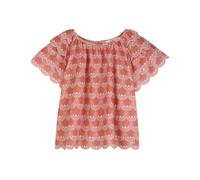 Cotton Blouse - female - Chloé - Kids Blouses - Pink - 4 Y - Kids 4 Y