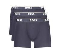 Cotton Boxer Shorts - male - Boss - Underpants - Blue - M - Underwear M