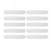 Cotton Bra Liners for Sweat, Reusable Breast Pads, Under Breast Sweat Absorber Pads, Washable White Breast Pads, Bra Inserts, Cool Support, Prevent Redness & Irritation,Sweat Moisture (10 pcs)