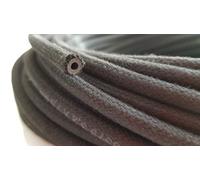 Cotton Braided Reinforced Rubber Fuel line/Petrol Pipe,2m Lengths (5mm x 10mm)