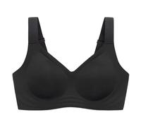 Cotton Bras for Women Non Wired, Push Up Bra Sexy V-Neck Lace Yoga Running Lounge Bra with Removable Pads Sports Bras Women Running Wireless Padded Bras Plus Size Bras Soft Zero Feel Bra Bustier