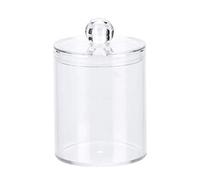 Cotton Bud Holder, Bathroom Accessory, Cotton Pad Holder Dust-Proof Cotton Bud Holder Waterproof Lightweight Cotton Swab Organizer Cotton Bud Dispenser for Cotton Ball Swab Pad Cotton Pad Holder