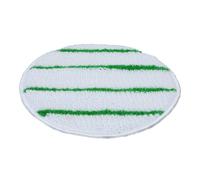 Cotton Buffing Pad for Drill, Stone Polishing and Floor Gloss | Green and White Textured Surface, Cotton Yarn and Microfiber Build, Wet Polishing, Automotive Detailing