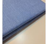 Cotton Calico Canvas Natural *New* 25 Color Craft Patchwork Fabric Material 58" (Denim, 1 Meter)