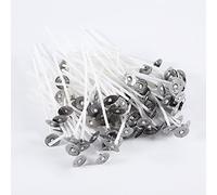 Cotton Candle Wicks for DIY Candle Making - 100PCS 8cm Wicks, Perfect for Tea Light Candles, Waxed Candle Crafting, and Home Use