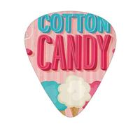 Cotton Candy Acoustic Guitar Picks - Premium Guitar Plectrum For Bass And Electric Guitar