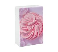 Cotton Candy Cigarette Case - Waterproof & Crush Proof Cigarette Holder Case for 20 King Size Cigarettes, Portable Pocket Size Travel Box for Men & Women