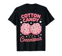 Cotton Candy Connoisseur Nostalgic Sweet Tooth Fun Festive T-Shirt