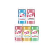 Cotton Candy Express Floss Sugar Variety Pack 5-11oz Plastic Jars of Lime, Watermelon, Pina Colada, Blue Raspberry, Pink Vanilla Flossing Sugars. Use with Cotton Candy Express countertop machine
