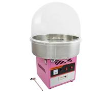 KuKoo Cotton Candy Floss Maker & Dome Commercial Retro Pink Stainless Steel, 51cm x 83cm x 51cm
