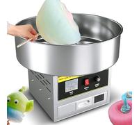 Cotton Candy Machine, 1200W Electric Commercial Maker with Sugar Scoop and Drawer, Portable Design