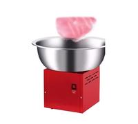 Cotton Candy Machine Cotton Candy Machine Commercial Use Fully Automatic Fancy for Entrepreneurship and Stall Setting(Red)
