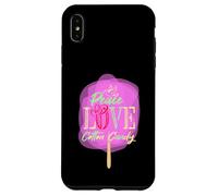 Cotton Candy Peace Love Candy Floss Case for iPhone XS Max