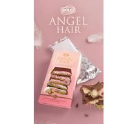 COTTON CANDY & PISTACHIO CREAM FILLED MILK CHOCOLATE 170g