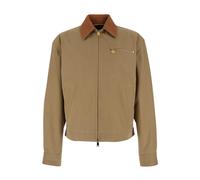 Cotton-Canvas Blouson - male - Versace - Light Jackets - Beige - XL - Jackets XL