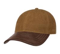 Cotton Cap with Leather Visor by Stetson