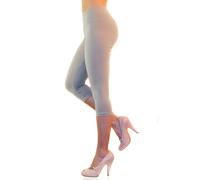 Cotton Capri 3/4 Leggings Pants High Waist Capri Pants Leggings