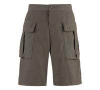 Cotton Cargo Bermuda Shorts - male - Aspesi - Bermudas - Gray - L - Shorts L