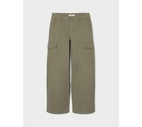 Cotton Cargo Trousers Khaki