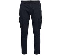 Cotton Cargo Trousers Navy Blue
