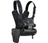 Cotton Carrier Camera Harness voor 1 camera + 1 verrekijker | ✅ 5 years warranty