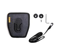 Cotton Carrier G3 Grey Wanderer Holster for Binoculars Abdominal Support, Black, One Size