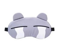 Cotton Cartoon Face Sleep Eye Mask Cute Funny Eye Cover Cooling/Warm Compress Sleeping Mask Travel Rest Eyes Band Kids Eyes Shade Patch Blindfold