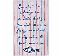 Cotton Catch of the Day Tea Towel - Multi by Ulster Weavers