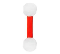Cotton Catnip Teething Toy for Kittens - Large Swab Design Interactive Kick Toy, Sturdy Indoor Enrichment Plaything, Engaging Feline Entertainment for Biting & Kicking Fun (Red)