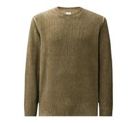 Cotton Chenille Double Dyed Crew - male - C.P. Company - Round-neck Knitwear - Green - 2XL - Knitwear 2XL