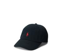 Cotton Chinos Baseball Cap Black