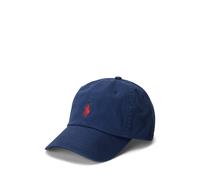 Cotton Chinos Baseball Cap Navy Blue