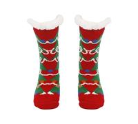 Cotton Christmas Socks, Walking Socks Womens 4-7, Funny Novelty Thick Warm Knitting Thermal Crew Socks Winter Vintage Style Cartoon Sock for Festival Party Home Office School Work