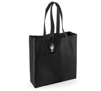 Cotton Classic Shopper Bag (21 Litres) Westford Mill Black One Size
