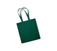 Cotton Classic Shopper Bag (21 Litres) Westford Mill Bottle Green One Size
