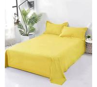 Cotton Comfort Bedding 400 Thread Count Flat Sheet Single 100% Egyptian Cotton Flat Bed Sheets Single Super Soft & Breathable Hotel Quality Single Bed Sheet