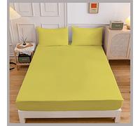 Cotton Comfort Bedding Double Fitted Sheet 400 Thread Count 100% Egyptian Cotton 25cm Deep Double Fitted Sheet Breathable & Luxury Bed Sheets